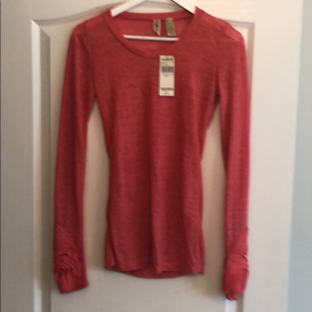 BKE ribbed long sleeve shirt